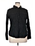 MICHAEL Michael Kors 100% Cotton Black Long Sleeve Button-Down Shirt Size XL - photo 1