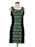 Kensie 100% Polyester Chevron-herringbone Green Cocktail Dress Size S - photo 1