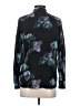 Vince. 100% Silk Floral Black Long Sleeve Silk Top Size XS - photo 2
