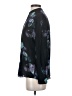 Vince. 100% Silk Floral Black Long Sleeve Silk Top Size XS - photo 5
