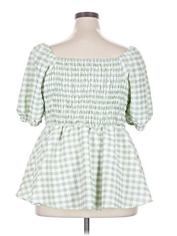 Simplee 3/4 Sleeve Blouse (view 2)