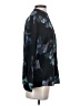 Vince. 100% Silk Floral Black Long Sleeve Silk Top Size XS - photo 4