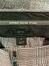 Express Design Studio Plaid Gray Dress Pants Size 8 - photo 7
