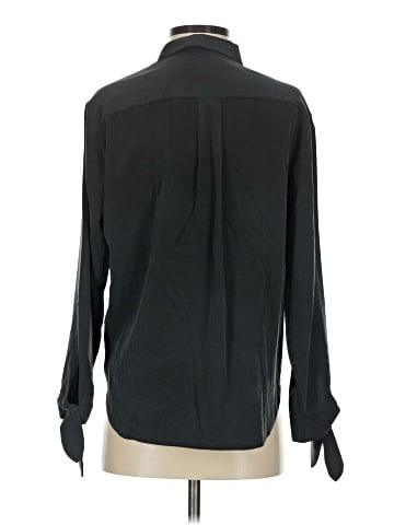 Everlane Long Sleeve Silk Top (view 2)