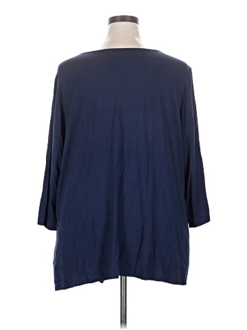 Jessica London 3/4 Sleeve T-Shirt (view 2)