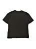 Zara Solid Black Short Sleeve T-Shirt Size 9 - 10 - photo 2