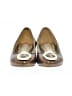 Elaine Turner Gold Flats Size 6 - photo 2