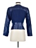 Hal Rubenstein 100% Leather Blue Blazer Size XS - photo 2