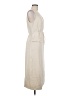 Halston 100% Polyester Ivory Vest Size 8 - photo 4