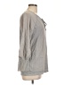 True Grit 100% Cotton Gray 3/4 Sleeve Blouse Size L - photo 4