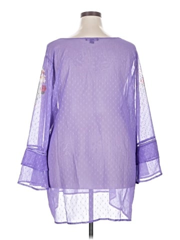 Roaman's Long Sleeve Blouse (view 2)