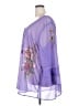Roaman's 100% Polyester Purple Long Sleeve Blouse Size 26W - photo 5