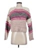 Pilcro Color Block Pink Pullover Sweater Size S - photo 1