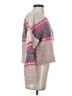 Pilcro Color Block Pink Pullover Sweater Size S - photo 4