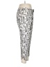 Banana Republic Print Silver Casual Pants Size 10 - photo 4