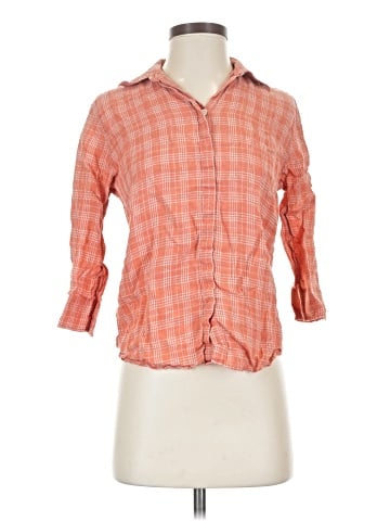 Faconnable 3/4 Sleeve Button-Down Shirt (view 1)