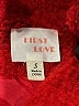 First Love 100% Polyester Red Cardigan Size S - photo 7
