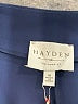Hayden Solid Blue Shorts Size M - photo 3