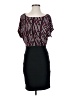 Bisou Bisou Graphic Black Cocktail Dress Size 4 - photo 1