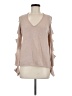 Skull Cashmere 100% Cashmere Tan Cashmere Pullover Sweater Size M - photo 1
