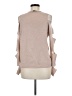 Skull Cashmere 100% Cashmere Tan Cashmere Pullover Sweater Size M - photo 2