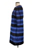 Cynthia Steffe 100% Polyester Stripes Blue Casual Dress Size 10 - photo 5