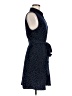 POPSUGAR 100% Polyester Polka Dots Blue Casual Dress Size M - photo 4