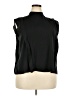 Who What Wear 100% Polyester Black Sleeveless Blouse Size XXL - photo 1
