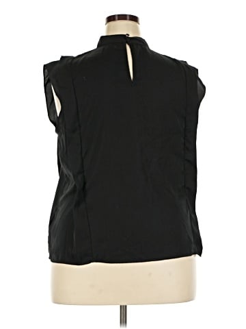 Who What Wear Sleeveless Blouse (view 2)