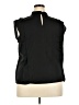 Who What Wear 100% Polyester Black Sleeveless Blouse Size XXL - photo 2