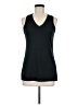 Reebok 100% Polyester Black Sleeveless T-Shirt Size M - photo 1