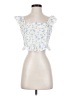 Kirious 100% Cotton White Sleeveless Blouse Size S - photo 1