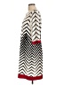 Studio One Chevron-herringbone Ivory Casual Dress Size L (petite) - photo 5