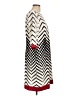 Studio One Chevron-herringbone Ivory Casual Dress Size L (petite) - photo 4