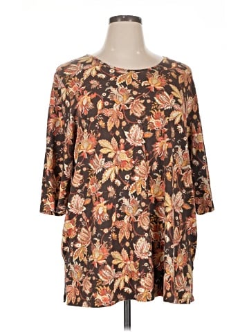 Catherines 3/4 Sleeve Blouse (view 1)