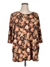 Catherines Brown 3/4 Sleeve Blouse Size 1X (petite) - photo 1