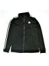 Adidas 100% Polyester Black Track Jacket Size 14 - photo 1