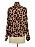 Missguided Animal Print Gold Track Jacket Size 4 - photo 2