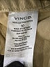 Vince. 100% Cotton Solid Tan Khakis Size 10 - photo 4