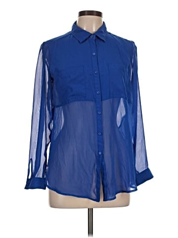 Candie's Long Sleeve Blouse (view 1)