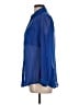 Candie's 100% Polyester Blue Long Sleeve Blouse Size L - photo 5