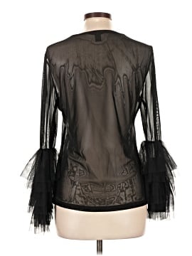 Shein Curve Long Sleeve Blouse (view 2)