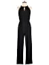 Emma & Michele 100% Polyester Solid Black Jumpsuit Size M - photo 1