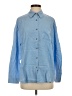 Assorted Brands 100% Cotton Color Block Blue Long Sleeve Button-Down Shirt Size S - photo 1
