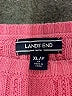Lands' End 100% Cotton Pink Pullover Sweater Size XL (petite) - photo 7