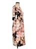 North Style Print Tan Cocktail Dress Size 12 - photo 4
