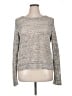 Old Navy 100% Cotton Metallic Silver Pullover Sweater Size XL - photo 1