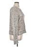 Old Navy 100% Cotton Metallic Silver Pullover Sweater Size XL - photo 4