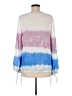 Holding Horses 100% Rayon Tie-dye White Long Sleeve Blouse Size M - photo 2