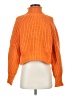H&M Orange Turtleneck Sweater Size S - photo 1